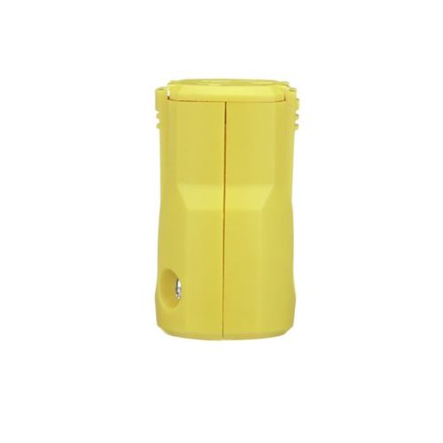 Main product image of Arrow Hart Quick Grip Straight Blade Connector, #16-12 Awg 20A 125V, Yellow, 2-Pole 3-Wire, AH5369Y