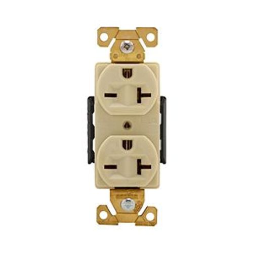 Main product image of Arrow Hart Extra Heavy-Duty Industrial Specification Grade Duplex Receptacle, 20A, 250V, AH5462V