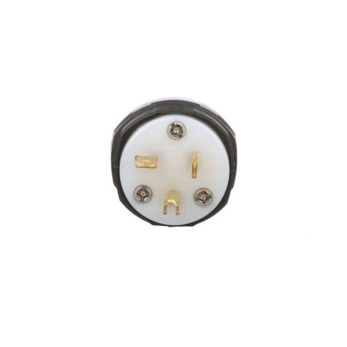 Main product image of Arrow Hart Ultra Grip Straight Blade Plug, #16-#12 Awg 20A, 250V, Black, 6-20P, 2-Pole 3-Wire, AH5466