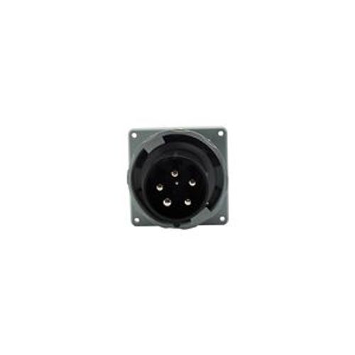 Main product image of Arrow Hart Pin & Sleeve Inlet, #8-#2 Awg #10-#2 Awg Ground, #12-#16 60A, Y 347/600V, Black, AH560B5W