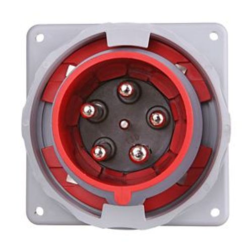 Main product image of Arrow Hart Pin & Sleeve Inlet, #8-#2 Awg #10-#2 Awg (Ground), #12-#16 60A, Y 277/480V, Red, Male, AH560B7W