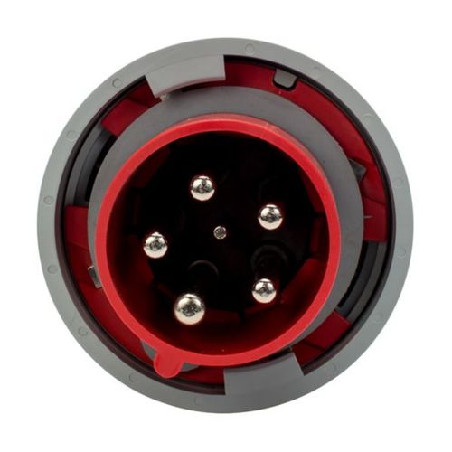 Main product image of Arrow Hart Pin & Sleeve Plug, 60/63A 200-415V, 4-Pole, #8-#2 Awg #10-#2 Awg (Ground) #12-#16 Awg, AH560P6WDR