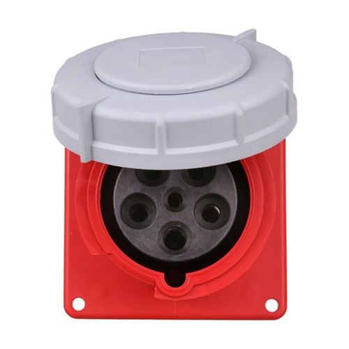 Main product image of Arrow Hart Pin & Sleeve Receptacle, 60/63A 200-415V, 4-Pole, #8-#2 Awg #10-#2 Awg (Ground), AH560R6WDR