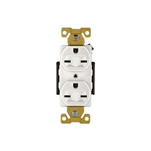 Main product image of Arrow Hart Extra Heavy-Duty Industrial Duplex Receptacle, #14-10 Awg 15A, 250V, 6-15R, Duplex, AH5662W