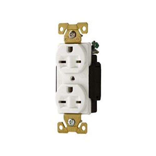 Main product image of Arrow Hart Extra Heavy-Duty Industrial Duplex Receptacle, #14-10 Awg 15A, 250V, 6-15R, Duplex, AH5662W