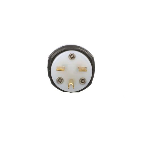Main product image of Arrow Hart Ultra Grip Straight Blade Plug, #18-#12 Awg 15A, 250V, Black, 6-15P, 2-Pole 3-Wire, AH5666