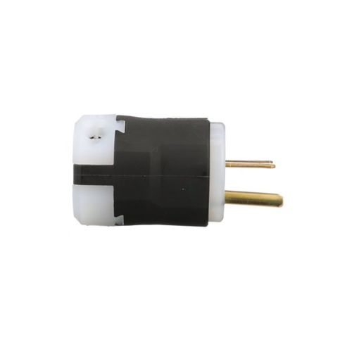 Main product image of Arrow Hart Ultra Grip Straight Blade Plug, #18-#12 Awg 15A, 250V, Black, 6-15P, 2-Pole 3-Wire, AH5666