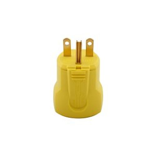 Main product image of Arrow Hart Quick Grip Straight Blade Plug, #16-12 Awg 15A, 250V, 6-15P, 2-Pole 3-Wire, AH5666Y