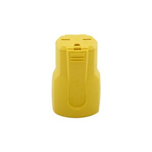 Main product image of Arrow Hart Quick Grip Straight Blade Connector, #16-12 Awg 15A, 250V, 6-15R, 2-Pole 3-Wire, AH5669Y