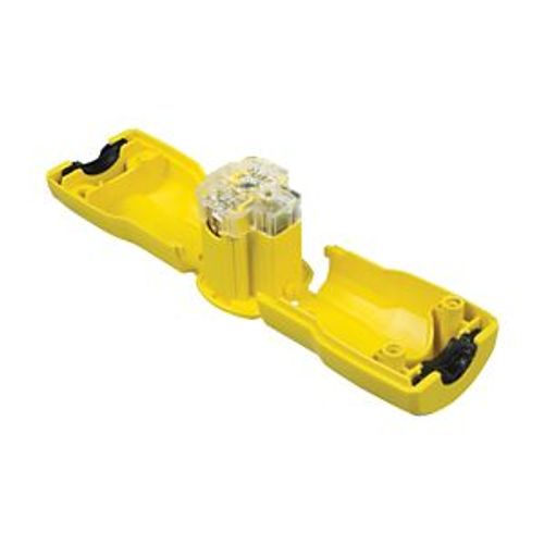 Main product image of Arrow Hart Quick Grip Straight Blade Connector, #18-12 Awg 15A 125V, 2-Pole 3-Wire, AH5969Y