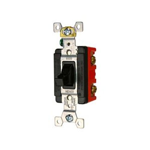 Main product image of Manual Motor Controller, Cover Plate, #14-10 Awg 20/30A, 600/250V, 2-Pole, Single-Throw, AH6808FDAC