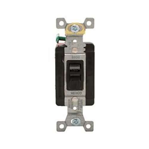 Main product image of Manual Motor Controller, Switch Only, #14-8 Awg 40A, Panel, 600V, Maintained Contact, Black, AH6808UCO