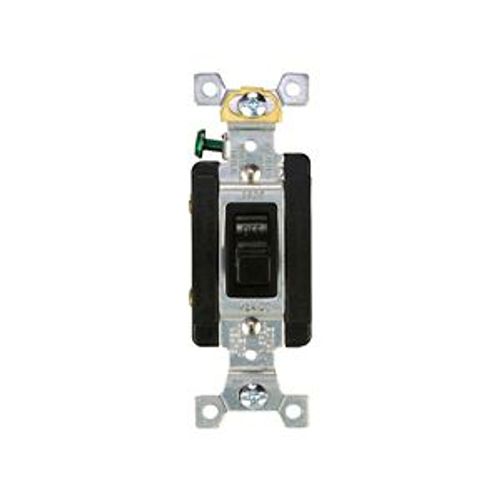 Main product image of Manual Motor Controller, #14-10 Awg 20/30A, 600/250V, Black, Open, 2-Pole, Toggle Switch, AH6808UDAC