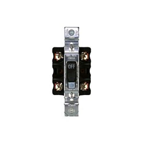 Main product image of Manual Motor Controller, Switch Only, #14-10 Awg 30A, Panel, 600V, Front Wired, Black, 2-Pole, AH6810U