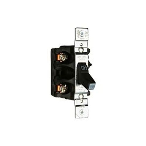 Main product image of Manual Motor Controller, Switch Only, #14-10 Awg 30A, Panel, 600V, Front Wired, Black, 2-Pole, AH6810U
