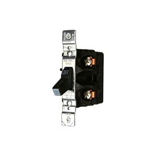 Main product image of Manual Motor Controller, Switch Only, #14-10 Awg 30A, Panel, 600V, Front Wired, Black, 2-Pole, AH6810U