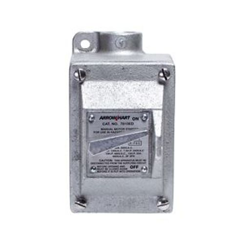 Main product image of Manual Motor Controller, #14-10 Awg 30A, 600V, 7, 9, 3-Pole, 3Ph, Toggle, Single-Throw, AH7810ED