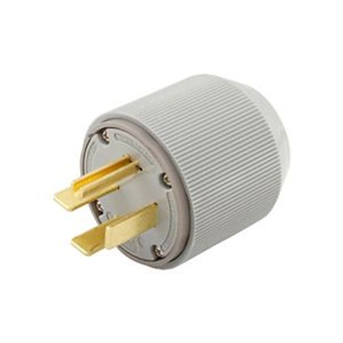 Main product image of Arrow Hart Auto Grip Plug, #12-4 Awg 60A, Range & Dryer, 250V, Gray & 15-60P, 3-Pole, 4-Wire, AH8462N