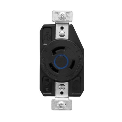 Main product image of Arrow Hart Color Coded Locking Receptacle, #14-8 Awg 20A, 250V, L11-20, 3-Pole, 3-Wire, AHCL1120R
