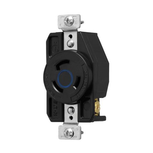 Main product image of Arrow Hart Color Coded Locking Receptacle, #14-8 Awg 20A, 250V, L11-20, 3-Pole, 3-Wire, AHCL1120R