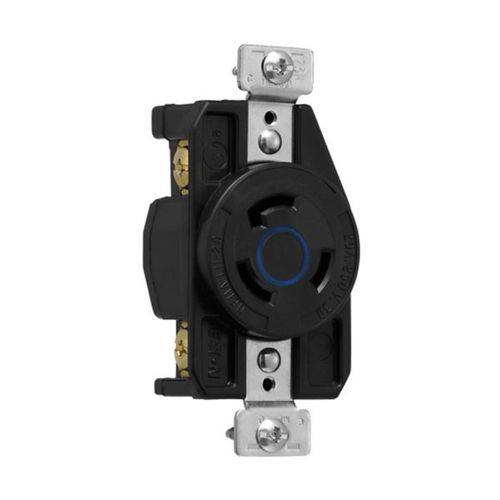 Main product image of Arrow Hart Color Coded Locking Receptacle, #14-8 Awg 20A, 250V, L11-20, 3-Pole, 3-Wire, AHCL1120R