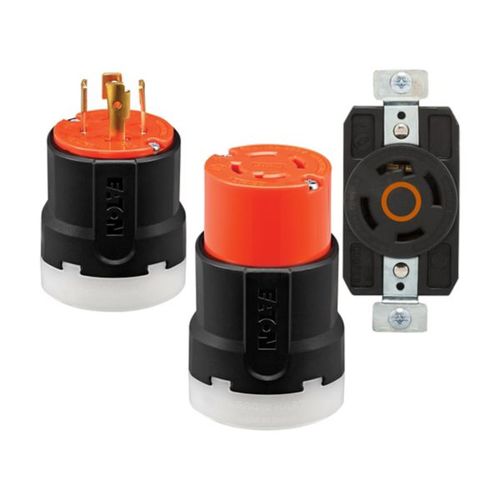 Main product image of Arrow Hart Color Coded Locking Plug, #14-8 Awg 20A, 125/250V, 3-Pole 4-Wire, AHCL1420P