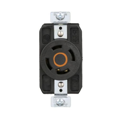Main product image of Arrow Hart Color Coded Locking Receptacle, #14-8 Awg 30A, 125/250V, L14-30 3-Pole 4-Wire, AHCL1430R