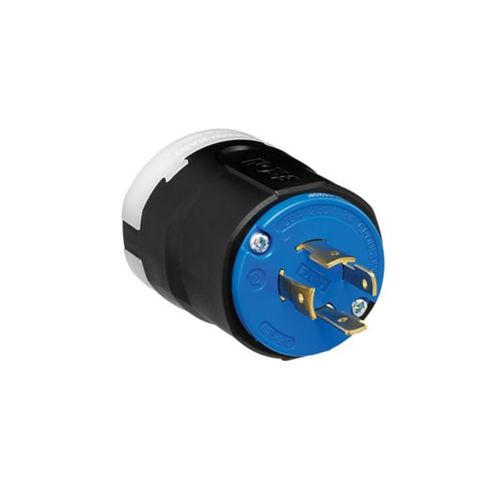 Main product image of Arrow Hart Color Coded Locking Plug, #14-8 Awg 20A, 250V, UltraGrip, L15-20 3-Pole 4-Wire, AHCL1520P