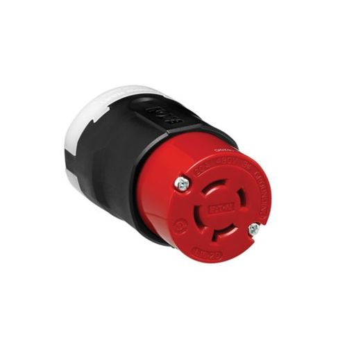 Main product image of Arrow Hart Color Coded Locking Connector, #14-8 Awg 20A, 480V, L16-20 3-Pole 4-Wire, AHCL1620C
