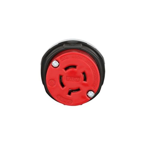Main product image of Arrow Hart Color Coded Locking Connector, #14-8 Awg 20A, 480V, L16-20 3-Pole 4-Wire, AHCL1620C
