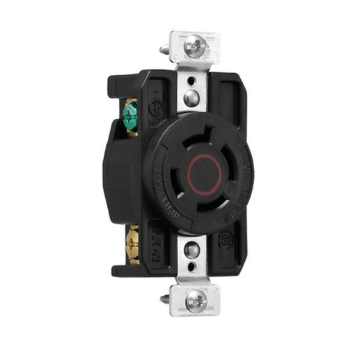 Main product image of Arrow Hart Color Coded Locking Receptacle, #14-8 Awg 20A, 480V, 3-Pole 4-Wire, AHCL1620R