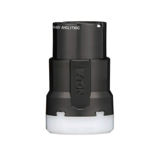 Main product image of Arrow Hart Color Coded Locking Connector, #14-8 Awg 30A, 600V, Black, L17-30 3-Pole 4-Wire, AHCL1730C