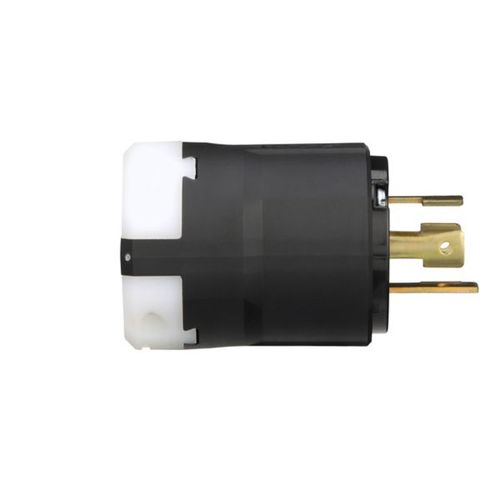 Main product image of Arrow Hart Color Coded Locking Plug, #14-8 Awg 30A, 600V, Black, UltraGrip, L17-30 3-Pole 4-Wire, AHCL1730P