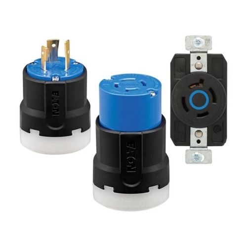 Main product image of Arrow Hart Color Coded Locking Flanged Outlet, #14-8 Awg 30A, Y 120/208 V, L18-30, 4-Pole 4-Wire, AHCL1830FO