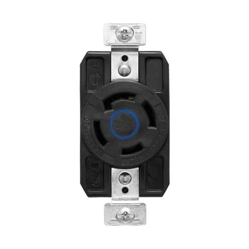 Main product image of Arrow Hart Color Coded Locking Receptacle, #14-8 Awg 30A, Y 120/208 V, L18-30, 4-Pole, 4-Wire, AHCL1830R