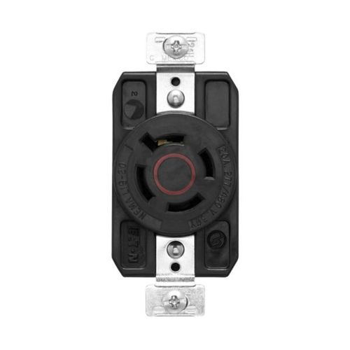 Main product image of Arrow Hart Color Coded Locking Receptacle, #14-8 Awg 20A, Y 277/480V, L19-20, 4-Pole, 4-Wire, AHCL1920R