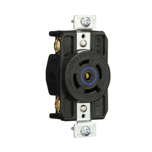 Main product image of Arrow Hart Color Coded Locking Receptacle, #14-8 Awg 20A, Y 120/208 V, L21-20, AHCL2120R