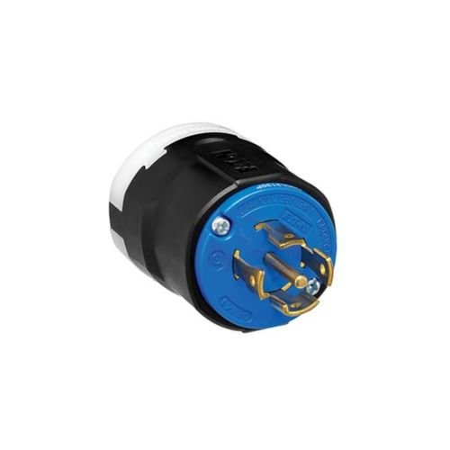 Main product image of Arrow Hart Color Coded Locking Plug, #14-8 Awg 30A, Y 120/208 V, 4-Pole, 5-Wire, AHCL2130P