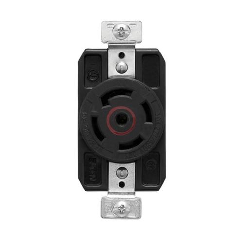 Main product image of Arrow Hart Color Coded Locking Receptacle, #14-8 Awg 30A, Y 277/480V, L22-30, AHCL2230R