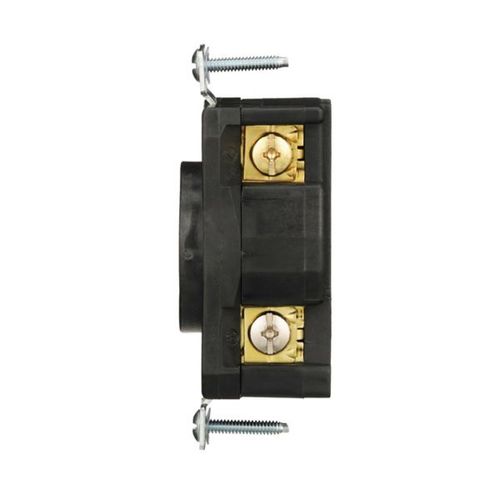 Main product image of Arrow Hart Color Coded Locking Receptacle, #14-8 Awg 30A, Y 347/600V, Black, AHCL2330R