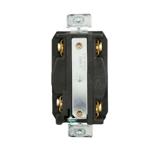 Main product image of Arrow Hart Color Coded Locking Receptacle, #14-8 Awg 30A, Y 347/600V, Black, AHCL2330R