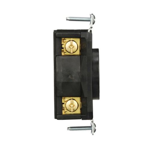 Main product image of Arrow Hart Color Coded Locking Receptacle, #14-8 Awg 30A, Y 347/600V, Black, AHCL2330R