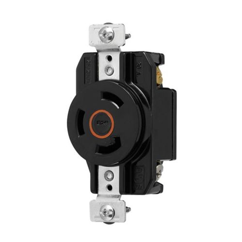 Main product image of Arrow Hart Color Coded Locking Receptacle, #14-8 Awg 30A, 125/250V, 3-Pole, 3-Wire, 3 Phase, AHCL3330R