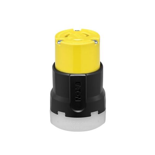 Main product image of Arrow Hart Color Coded Locking Connector, #14-8 Awg 20A 125V, L5-20, 2-Pole 3-Wire, AHCL520C