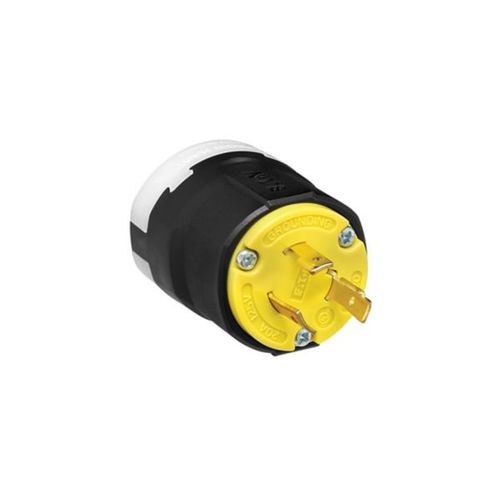 Main product image of Arrow Hart Color Coded Locking Plug, Locking Plug, #14-8 Awg 20A 125V, L5-20, 2-Pole 3-Wire, AHCL520P