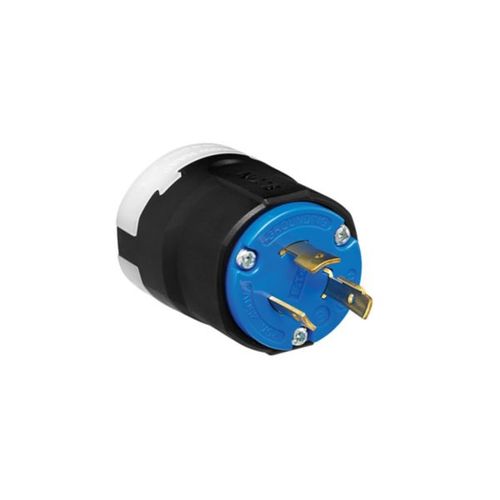 Main product image of Arrow Hart Color Coded Locking Plug, Locking Plug, #14-8 Awg 20A, 250V, L6-20, 2-Pole 3-Wire, AHCL620P