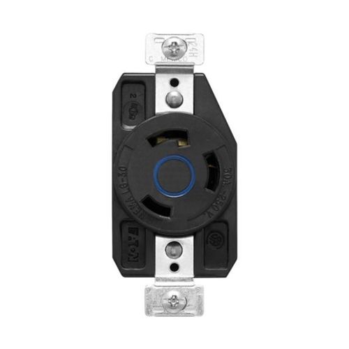 Main product image of Arrow Hart Color Coded Locking Receptacle, #14-8 Awg 30A, 250V, L6-30, 2-Pole, AHCL630R