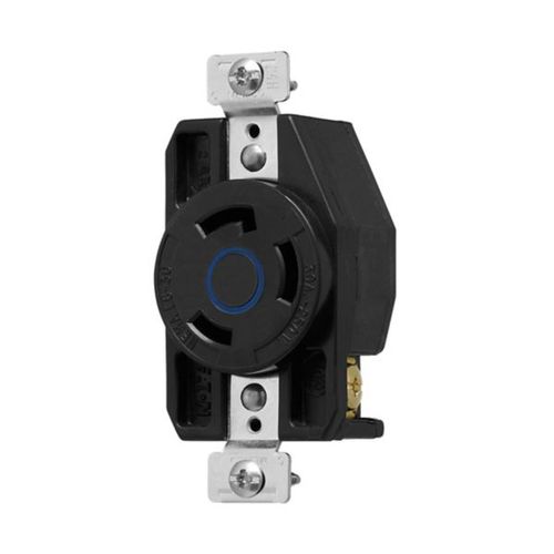 Main product image of Arrow Hart Color Coded Locking Receptacle, #14-8 Awg 30A, 250V, L6-30, 2-Pole, AHCL630R
