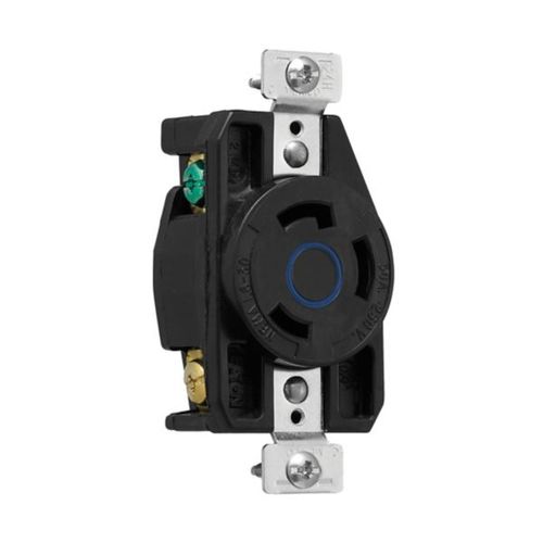 Main product image of Arrow Hart Color Coded Locking Receptacle, #14-8 Awg 30A, 250V, L6-30, 2-Pole, AHCL630R