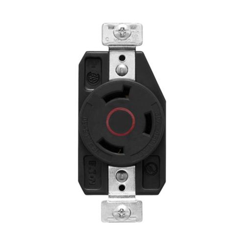 Main product image of Arrow Hart Color Coded Locking Receptacle, #14-8 Awg 30A, 480V, L8-30, 2-Pole, AHCL830R
